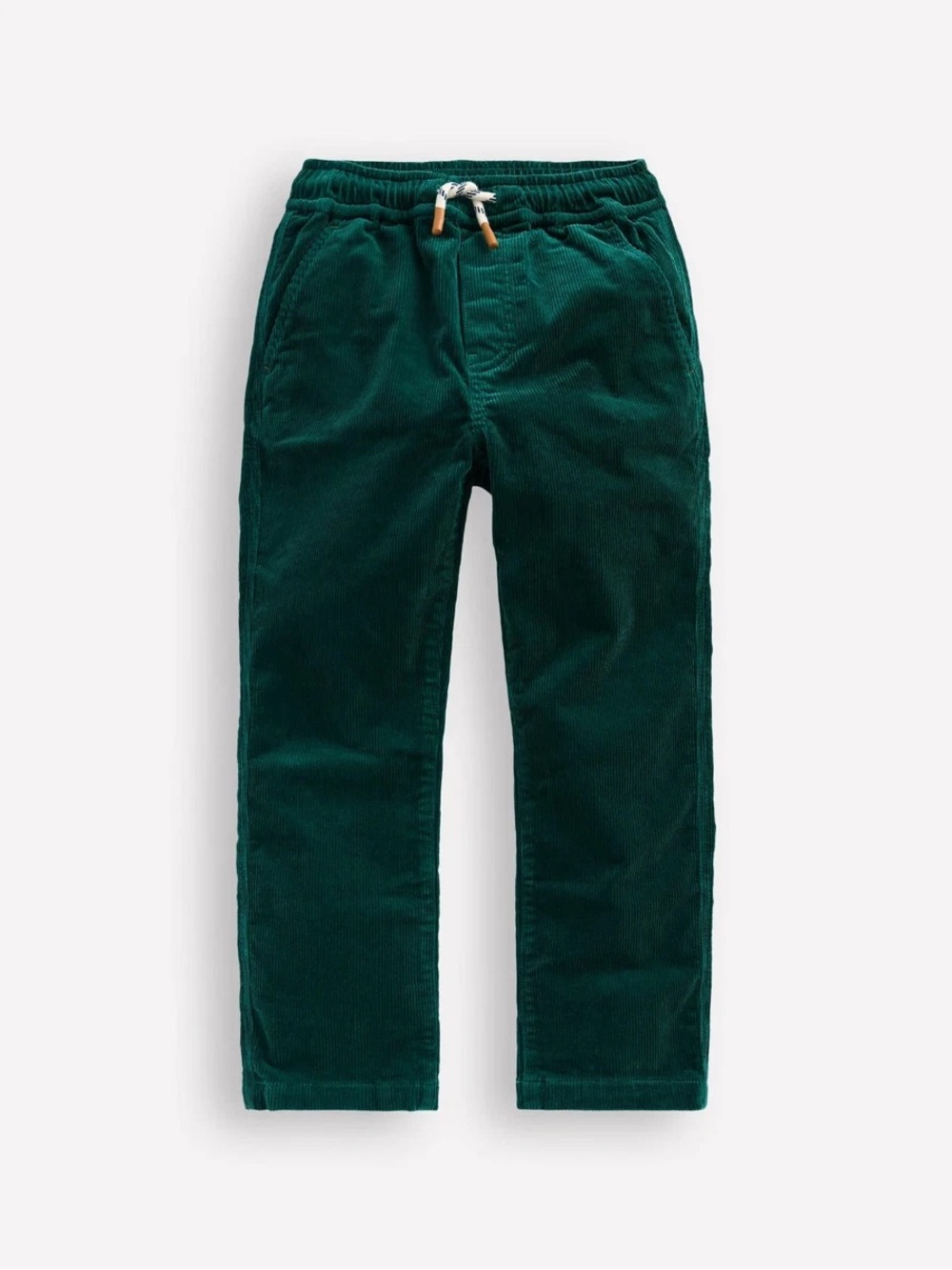 Mini Boden Green Corduroy Pull-On Chino Pants | Size 5–6Y